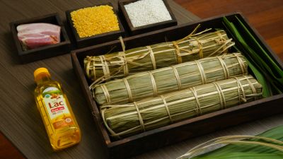 Bánh chưng lá mía