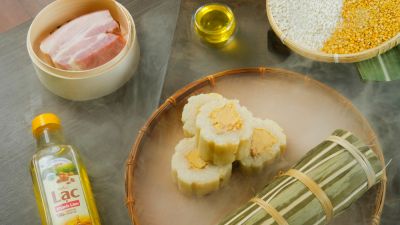 Bánh chưng lá mía
