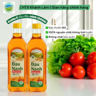Combo 2 dầu đậu nành 1000ml